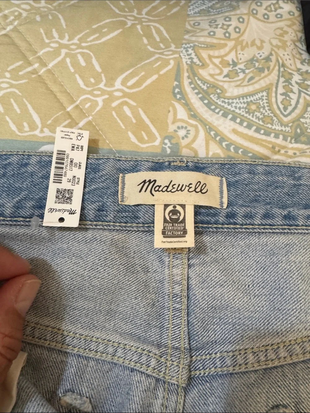 Madewell Light Blue Wide-Leg High-Rise Jeans, 
The Darted Barrel-Leg Jean, NEW - Picture 10 of 16